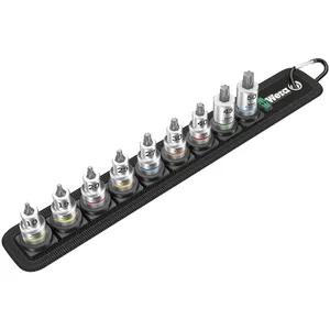 Cinturón de vasos Wera con bits de vaso Torx® de 3/8"
