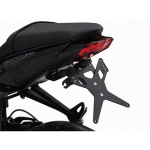 Soporte de matrícula Zieger X-Line negro