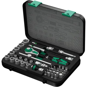Kit de carraca rápida Wera 8100 SA 2 Zyklop 1/4" drive - métricas