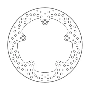 Rotor de freno serie Halo de Moto-Master