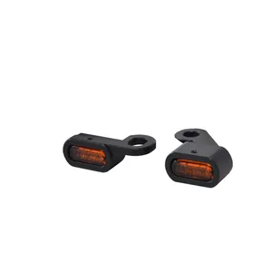 Fastline, intermitentes LED para montar debajo del manillar. Negro