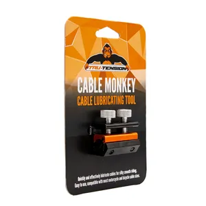 Lubricador de cables para mantenimiento de cables de embrague y acelerador