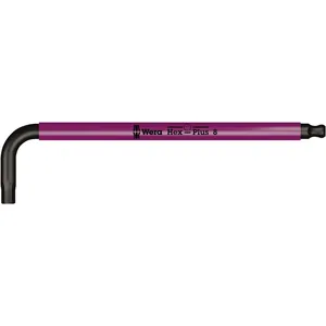 Llave Allen Wera multicolor rosa - Métrica 8.0