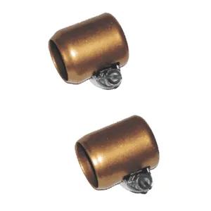 NAMZ, abrazaderas para mangueras de aceite. ID de 1/4" a 5/16". Latón <span style="color: red;font-size: 0,5em">- PEDIDO ESPECIAL -</span>