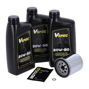 MCS, Kit de servicio de aceite de motor. 20W50 Sintético