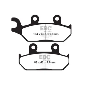 Pastillas de freno EBC Carbon X / serie TT