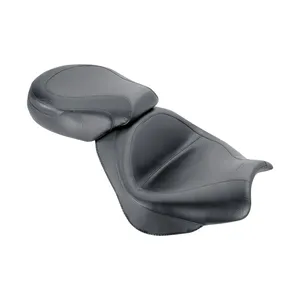 Asiento de turismo vintage Mustang de 2 piezas negro
