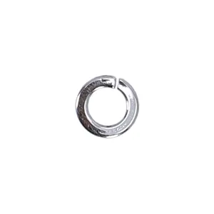 Arandela de seguridad cromada, 1/4 pulgada - Paquete de 25
