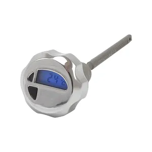 Daytona, Medidor/dipstick de temperatura de aceite LCD. Cabeza de piñón