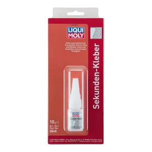 Liqui Moly, Super Glue. Botella de 10 gramos en blíster