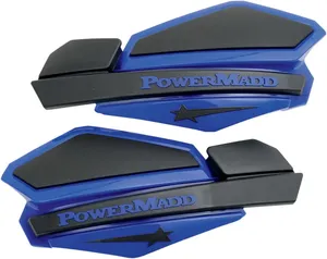 Par de protectores de puño Drag Specialties Star Series montados en manillar