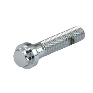Tornillo de 12 puntas M8 x 30mm, cromado