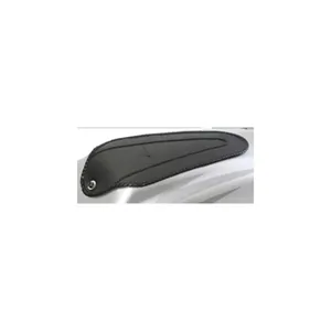 Protector de guardabarros Mustang negro mate