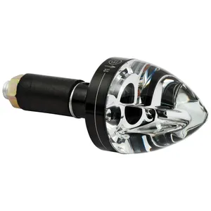 Motogadget, intermitentes cónicos mo.blaze para manillar. Negro