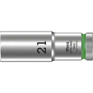 Wera, llave de vaso profunda de 21 mm
