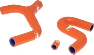 Kit de mangueiras de radiador - mangueiras silicone laranja