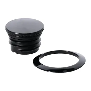 Juego de tapón de gasolina pop-up. Negro