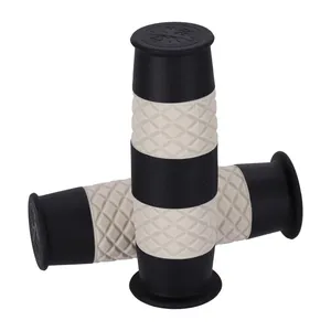 Empuñaduras Outlaw 13 1/2 negro/blanco 1"