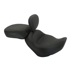 Asiento Mustang 2-p vintage touring negro liso