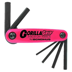 Bondhus, llave Allen plegable con agarre Gorilla Grip métrica
