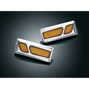 Kuryakyn, reflector delantero LED conversión cromado