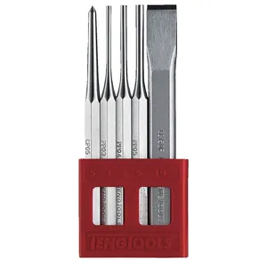 Juego de punzón central y cincel Teng Tools