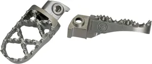 Repose-pieds Pro - Repose-pied acier inoxydable offset arrière 1/2"