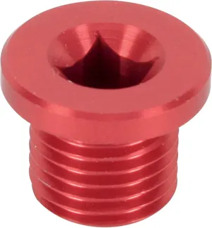 Tapón de drenaje magnético - vaciado ZIP-TY rojo husqvarna
