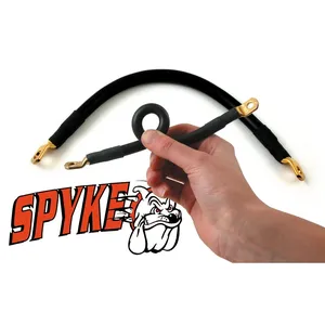 Spyke, juego de cables de batería. Chapado en oro