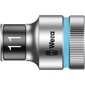 Llave de vaso Wera Zyklop 1/2" con función de retención - Métrica 11.0