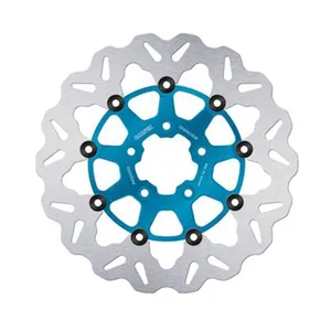 Disco de freno Galfer. Wave. Flotante. Azul. 292x5mm