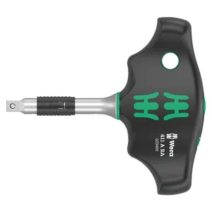 Wera, carraca con mango en T Kraftform Kompact 1/4"