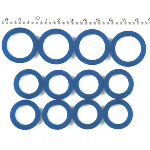 Kit de junta de tapa de varilla de empuje, silicona azul