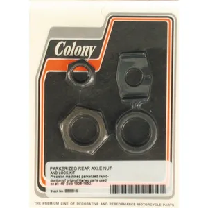 Kit de tuerca y seguridad de eje trasero Colony