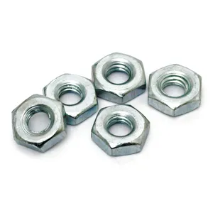 Tuerca hexagonal Gardner-Westcott 10/32 zincado - 25 unidades