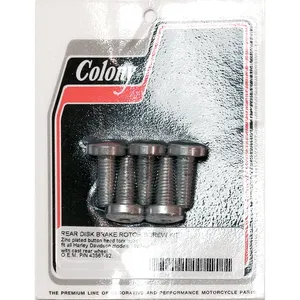 Colony, juego de pernos para rotor de freno delantero/trasero. Cabeza botón Torx