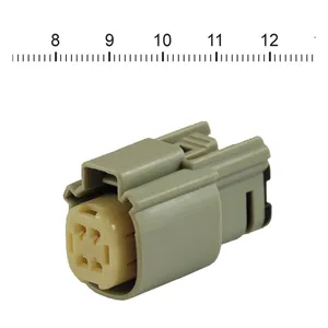 NAMZ, conector Molex MX-150. Gris, hembra, 4 pines