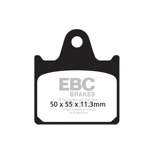 Pastillas de freno EBC Orgánicas