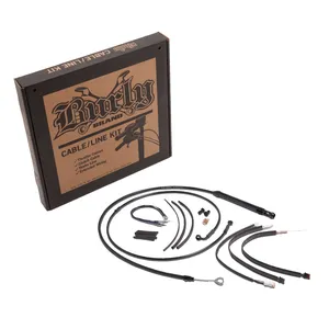 Burly, kit de extensión de cables y líneas para manillar alto 12" <span style="color: red;font-size: 0,5em">- PEDIDO ESPECIAL -</span>
