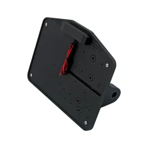 CPV, kit de soporte de placa para montaje en amortiguador Dyna EU. Negro