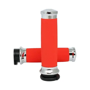 Empuñaduras Avon Custom Contour cromo/naranja