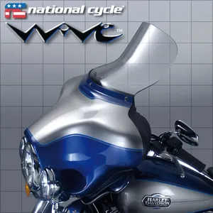 Parabrisas National Cycle, Wave® de 10". Transparente