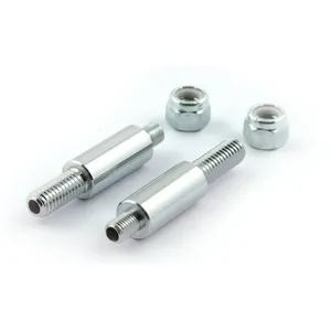 Chris Products, perno de montaje de intermitente. Cromado. 1-1/4" de largo