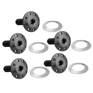 Arlen Ness, Kit de pernos para rotor delantero Holeshot. Todo negro