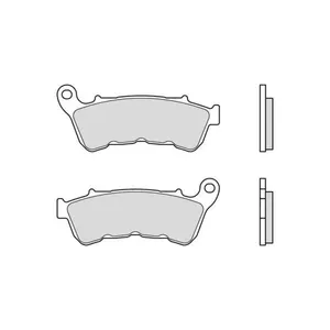 Brembo, juego de pastillas de freno. Orgánicas. Delanteras