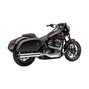 Cobra, silenciador slip-on Dual Cut de 4". Cromado