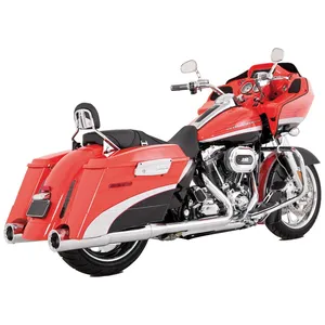 Vance & Hines, silenciadores slip-on de alta salida. cromado
