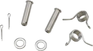 Pasador y muelle para estribera - Muelle/pasador KAW <span style="color: red;font-size: 0,5em">- ALMACEN USA-</span>