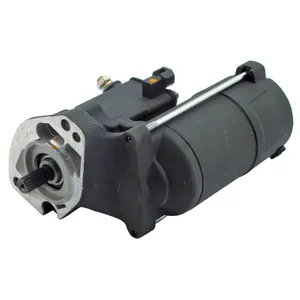 JIMS, motor de arranque de alto par 1.8kW. Negro arrugado