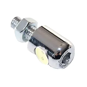 Hagler, tornillo de montaje para matrícula LED. Cromado